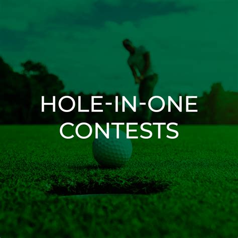 odds for hole in one|hole in one contest rules.